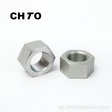 ISO 4034 Grado 8 Hexagon Nuts Zinc chapado en